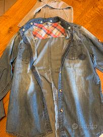 Camicia jeans Ovs con cappuccio staccabile