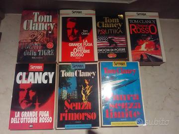 Tom Clancy libri spionaggio thriller gialli