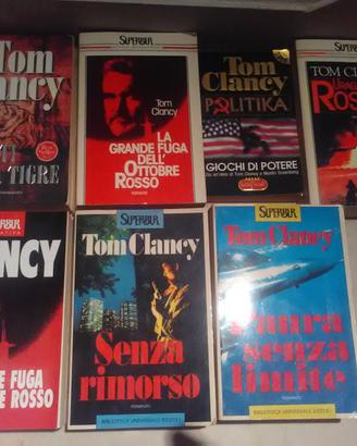 Tom Clancy libri spionaggio thriller gialli