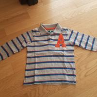 Maglia polo bambino benetton XXS 3-4 anni nuova