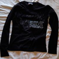 Maglietta ragazzo maniche lunghe RAMS