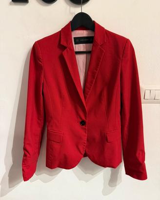 Blazer Zara Rosso