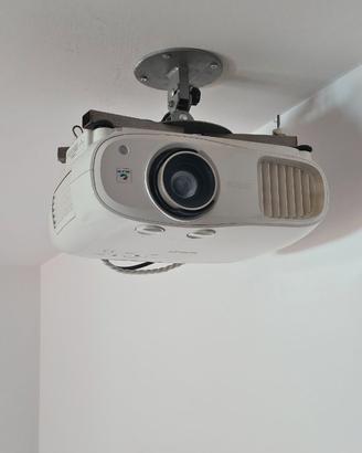 Proiettore 4k Epson TW7100 +schermo cornice+staffa