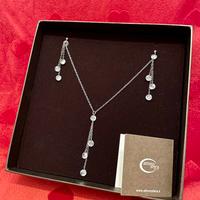 Set collana e orecchini in argento Athmosfera