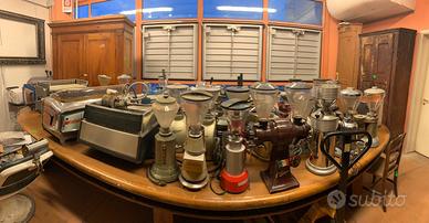 Compero macchine del caffè antiche faema,eureka