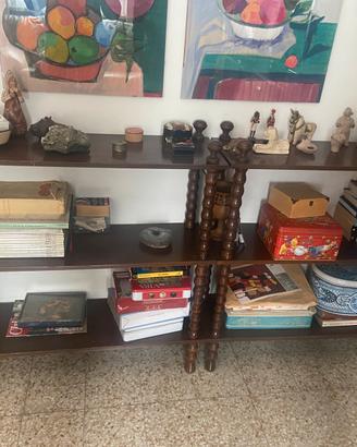 Due librerie in legno