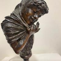 scultura di bronzo Edoardo Simonetti