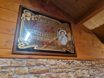 coca cola specchio quadro max 