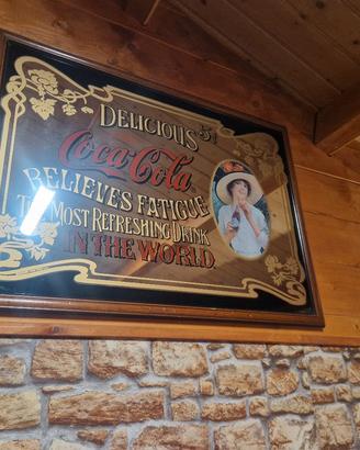 coca cola specchio quadro max 