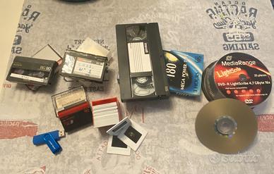 Videoregistratore VHS VHSc VIDEO8 MiniDV