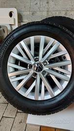 4 cerchi 16"originali wolkwagen+gomme 
