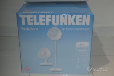 Ventilatore Telefunken 2 in 1 Tavolo e Piantana