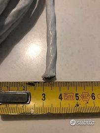 Cavo hi-end diffusori argento e alluminio tfe 11 M