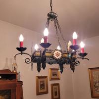 Lampadario per tavernetta