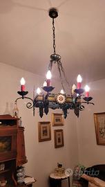 Lampadario per tavernetta