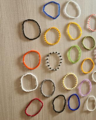 Braccialetti corallini vari colori