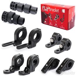 2 Staffe fissaggio faretti aggiuntivi FLIPbracket