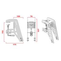 VIRPIL Controls Desk Mount V4 - S (staffa + sost.)