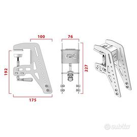 VIRPIL Controls Desk Mount V4 - S (staffa + sost.)