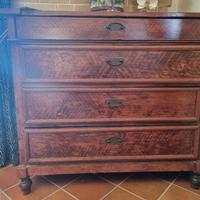 Credenza e cassettone Liberty