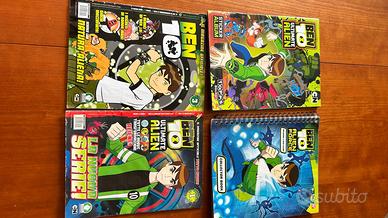 BEN TEN 10 COLLECTOR BOOK+32 CARD ALIEN FORCE+2 NU