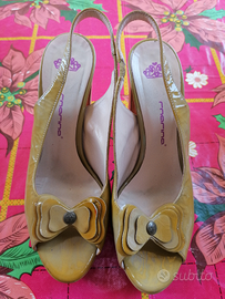 38 sandali alti donna Fornarina tacco 12 plateau 3