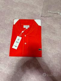Polo Lacoste arancione taglia xl