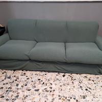 divano letto verde