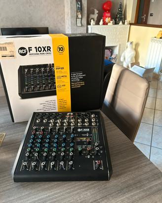 Mixer audio RCF F 10XR - Come nuovo, usato 2 volte