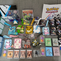 Oggetti Pokemon e carte One Piece Holo
