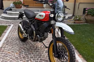 Ducati scrambler desert sled