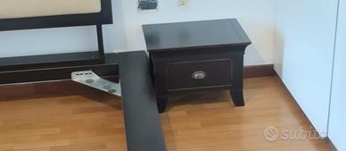 letto tatami con due comodini 