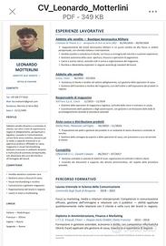 Impiego negozio abbigliamento