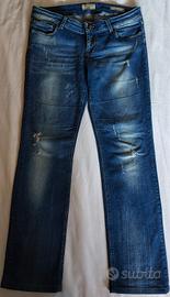 Jeans Guess Starlet donna Bootcut strappati tg 29