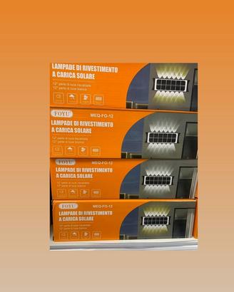 Lampada Da Esterno Solare 10 Led