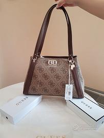 Guess * Borsa donna Karnilla Logo * Nuova