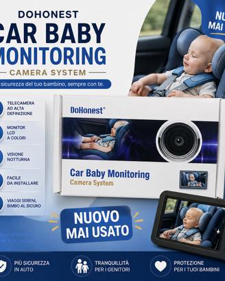 Telecamera per bimbi auto