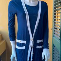 Abito più maglia aperta blu Intimissimi tg.M