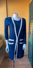 Abito più maglia aperta blu Intimissimi tg.M