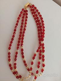 Collana perline Vintage