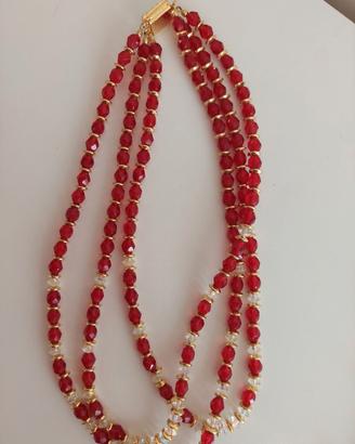 Collana perline Vintage