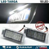 Luci TARGA LED PER MOKKA X Placchette LED CANbus