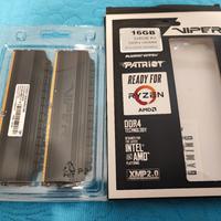 RAM ddr4 16gb Viper Patriot blackout 4000mhz