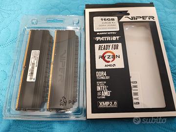 RAM ddr4 16gb Viper Patriot blackout 4000mhz