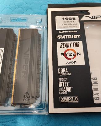 RAM ddr4 16gb Viper Patriot blackout 4000mhz