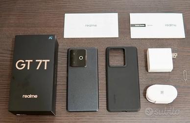 Realme gt7 nero 512gb perfetto 