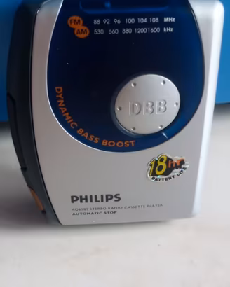 Walkman Philips AQ6581 - Stereo Radio Cassette