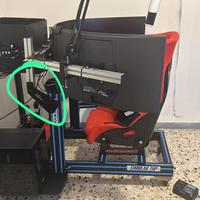 Postazione sim racing profilati