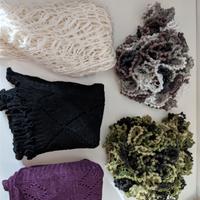 Sciarpe vari colori e dimensioni 