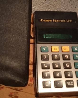 CALCOLATRICE TASCABILE CANON PALMTRONIC LD-81 